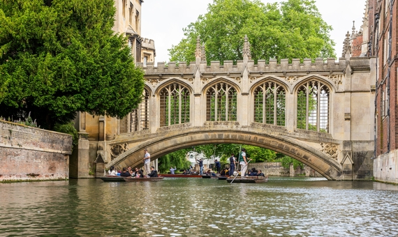 劍橋城撐篙 Punting in Cambridge